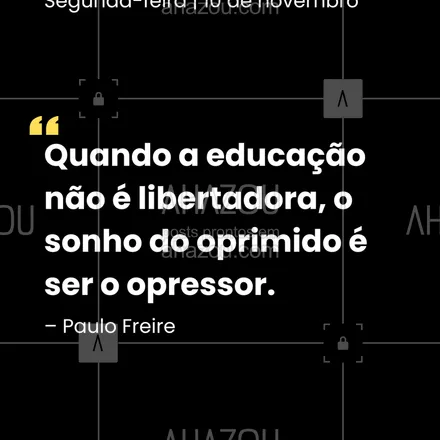 posts, legendas e frases de para whatsapp, instagram e facebook: A educação é a chave para quebrar ciclos, não para invertê-los. Busque o conhecimento que liberta, não o que aprisiona. 🗝️ #EducaçãoLibertadora #PauloFreire #QuebreOCiclo #ConsciênciaCrítica #Libertação