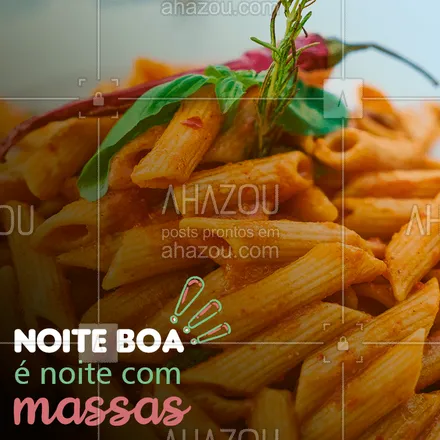 posts, legendas e frases de cozinha italiana para whatsapp, instagram e facebook: Fica a dica pra essa noite! ? #comidaitaliana #ahazoutaste