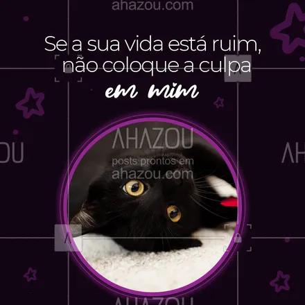 posts, legendas e frases de assuntos variados de Pets para whatsapp, instagram e facebook: Quem acha que gato preto dá azar, é porque nunca teve a alma curada pelo som de um ron-ron! ? #halloween #gatopreto #AhazouPet #diadasbruxas #cat #petlovers