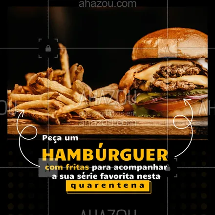 posts, legendas e frases de hamburguer para whatsapp, instagram e facebook: Quem mais está com desejo de hamburger? ??❤ Solicite nosso cardápio e faça o seu pedido via WhatsApp: (contato)

#Hamburguer #Burger #AhazouTaste #Gastronomia #Quarentena #Delivery #Promoção #FiqueemCasa 

