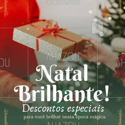 posts, legendas e frases de para whatsapp, instagram e facebook: Porque todo Natal merece um toque de brilho! 🌟
Aproveite nossas promoções e garanta seus produtos e serviços favoritos com condições irresistíveis.
💫 Itens selecionados
🎁 Preços que encantam
🌲 Válido por tempo limitado
Viva o brilho do Natal com a gente! 🎅
#Natal #NatalBrilhante #PromoçãoDeNatal #DescontosDeNatal #BoasFestas #CelebreONatal #OfertasDeFimDeAno #NatalEncantado