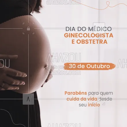 posts, legendas e frases de posts para todos para whatsapp, instagram e facebook:  Hoje homenageamos a esses profissionais que dedicam sua vida a cuidar das mulheres e trazer nova vida a este mundo com carinho, respeto e dedicação ❤️ #ahazou #ginecologia #obstetrícia #parabéns