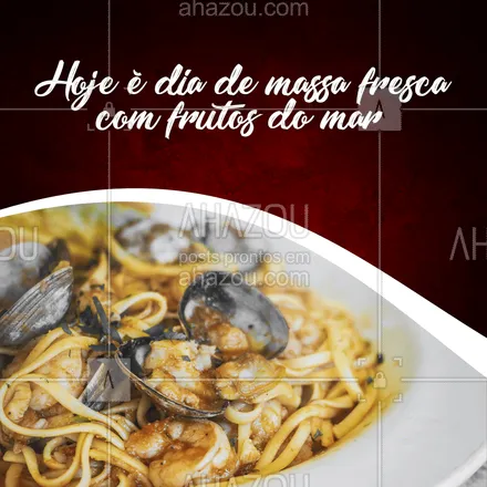 posts, legendas e frases de peixes & frutos do mar para whatsapp, instagram e facebook: Vai ser a melhor pedida! 🤤

#ahazoutaste #foodlovers  #delivery  #frutosdomar  #instafood #massa #macarrão #massafresca