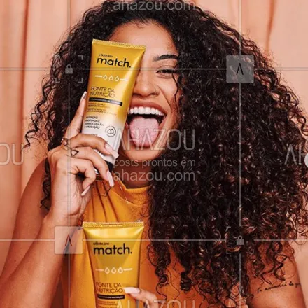 posts, legendas e frases de o boticário para whatsapp, instagram e facebook: O Combo Match Fonte da Nutrição Shampoo + Condicionador é perfeito para manter os cabelos limpos e saudáveis. #ahazouboticario #ahazourevenda