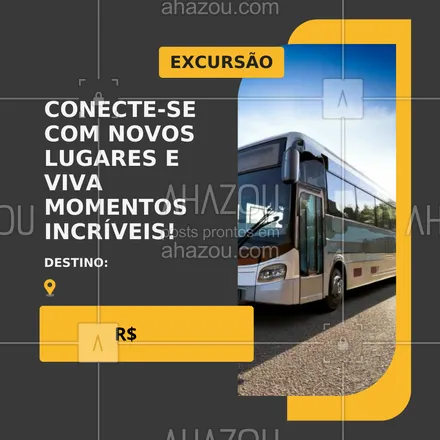 posts, legendas e frases de agências & agentes de viagem para whatsapp, instagram e facebook: ✨ Descubra [SEU DESTINO AQUI] com nosso pacote especial!
Viaje sem preocupações, conheça novos amigos e aproveite cada segundo dessa aventura.
👉 Vagas limitadas, reserve agora e embarque nessa viagem dos sonhos!

#ExcursãoEmGrupo #ViagemRodoviária #ViajeMais #ExperiênciasIncríveis