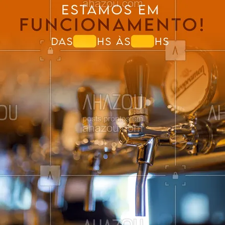 posts, legendas e frases de bares para whatsapp, instagram e facebook: Pode vir, que já estamos de portas abertas! #ahazou #food #bar #beer