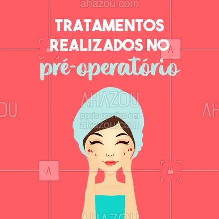 posts, legendas e frases de estética facial para whatsapp, instagram e facebook: Antes de realizar algum tipo de cirurgia no rosto, é necessário realizar alguns procedimentos para preparar a pele corretamente e sua esteticista pode te ajudar:
?Limpeza de pele;
? Hidratação Profunda;
? Massagem facial a vácuo para ativar a vascularização;
? Drenagem linfática para diminuição de líquidos e toxinas;
? Uso de cosméticos homecare e filtro solar.
Precisa realizar algum procedimento pré-operatório? Agende o seu horário agora mesmo! ? #esteticafacial #limpezadepele #massagemfacial #ahazou #hidratacaofacial #drenagem #homecare