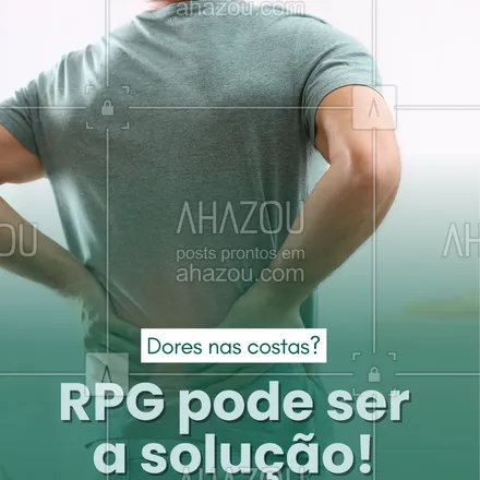 posts, legendas e frases de para whatsapp, instagram e facebook: A Reeducação Postural Global (RPG) trata dores crônicas, má postura e desvios na coluna de forma personalizada e eficaz. Agende uma avaliação e descubra como viver sem dor!
📲 Entre em contato!
#RPG #Fisioterapia #PosturaPerfeita #SemDor