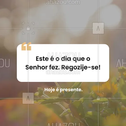 posts, legendas e frases de  para whatsapp, instagram e facebook: Aproveite o agora com gratidão. Deus preparou esse dia especialmente pra você. #salmo118 #gratidão #hojeédiadeus #salmododia