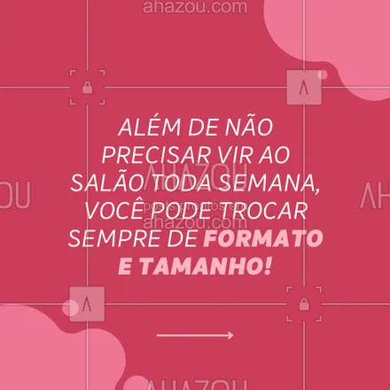 posts, legendas e frases de manicure & pedicure para whatsapp, instagram e facebook: O alongamento é uma ótima opção para ter unhas do tamanho que você sempre quis, além de deixá-las bonitas por muito tempo! 🥰✨
#AhazouBeauty #beleza  #manicure  #nailart  #nailsaloon  #pedicure  #unhas  #unhasdehoje 