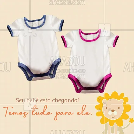 posts, legendas e frases de moda infantil para whatsapp, instagram e facebook:  Venha encher o guarda-roupa do seu bebê.
Temos todo tipo de roupinhas infantis, venha aproveitar essa oportunidade e peça já! #AhazouFashion #modainfantil #bebê #roupadebebê #roupa 