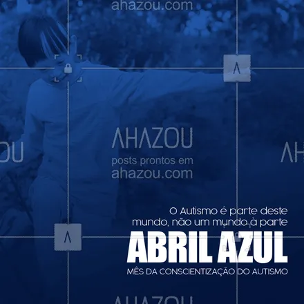 posts, legendas e frases de posts para todos para whatsapp, instagram e facebook: 💙O mês de abril é dedicado à campanha de conscientização do autismo, e o objetivo é alertar todos em nossa sociedades sobre esse transtorno do neurodesenvolvimento, ajudando a derrubar preconceitos e esclarecer a todos. 💙Deixe aqui nos comentários sua mensagem de amor e respeito à todos os autistas do Brasil. #abrilazul #conscientizacaodoautismo #respeito #respect #ahazou #autismo #tea #espectro #autista  #autism #autismobrasil #transtornoespectro #tealover #neuropediatria #mundoazul #teatime #fonoaudiologia #autistas  #autismocomamor #intervençãoprecoce #autismoamor 