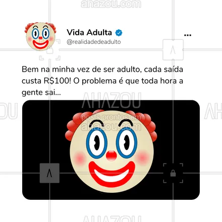 posts, legendas e frases de posts para todos para whatsapp, instagram e facebook: A vida adulta é basicamente pagar para sair e pagar para ficar em casa também, né?

#ahazou #meme #vidaadulta #adulto #realidadedavidaadulta
