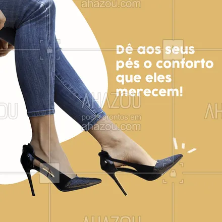posts, legendas e frases de acessórios, moda feminina para whatsapp, instagram e facebook: Conheça nossa coleção de calçados lindos e com o conforto que os seus pés merecem! ❤??
 #AhazouFashion  #lookdodia #fashionista
