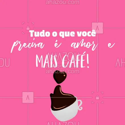 posts, legendas e frases de cafés para whatsapp, instagram e facebook: Um cafézinho torna tudo possível! Mais café, por favor!  #ahazoutaste  #cafeteria #café #coffee #coffeelife #frases #motivacional #amor #maiscafé