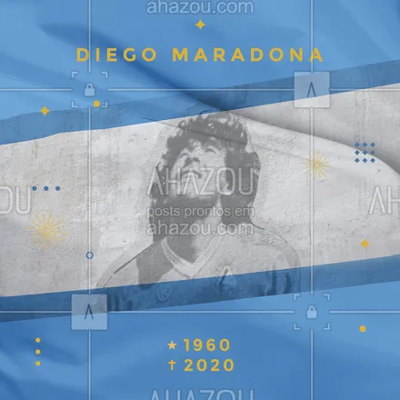 posts, legendas e frases de posts para todos para whatsapp, instagram e facebook: Dizem que lendas não morrem apenas descansam na eternidade. Descace em paz Diego Maradona ??. #ripmaradona #futebol #homenagem #ahazou #argentina #maradona #diegomaradona 