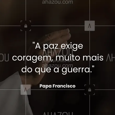 posts, legendas e frases de para whatsapp, instagram e facebook: Ser pacífico é ser forte de verdade. 🕊️💪 #Paz #PapaFrancisco #frases #inspiração#ahazou #frasesmotivacionais #motivacionais