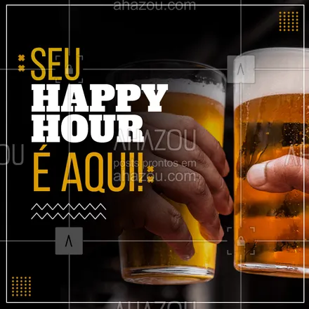 posts, legendas e frases de bares para whatsapp, instagram e facebook: Chama os amigos, e vem curtir seu Happy Hour com a gente!?

#happyhour #ahazou #bares #vemprobar