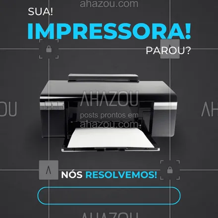 posts, legendas e frases de computadores, celulares & tablets para whatsapp, instagram e facebook: Problemas com impressão, papel travando ou falhas na conexão? Não se preocupe! Nossa equipe especializada está pronta para deixar sua impressora como nova. Entre em contato! 📞✨
#AssistênciaTécnica #ConsertoDeImpressora #ImpressoraNovaEmFolha