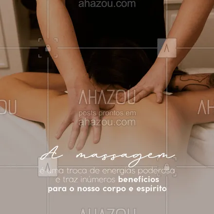 posts, legendas e frases de massoterapia para whatsapp, instagram e facebook: Faça massagem regularmente e melhore sua qualidade de vida!
 #AhazouSaude #massagem  #massoterapeuta  #massoterapia  #quickmassage  #relax 