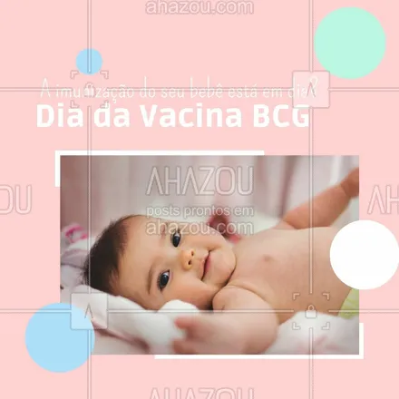 posts, legendas e frases de assuntos variados de Saúde e Bem-Estar para whatsapp, instagram e facebook: E então, a caderneta de vacinação do seu bebê inclui a vacina BCG? Essa vacina é muito importante e protege o seu bebê contra as formas graves de Tuberculose. Imunize o seu bebê! 🧒💉 #vacina #diadavacinaBCG #vacinaBCG #BCG #vacinacao #bebe #crianca #prevencao #protecao #vacinar #AhazouSaude #saude  #viverbem  #qualidadedevida  #cuidese  #bemestar 