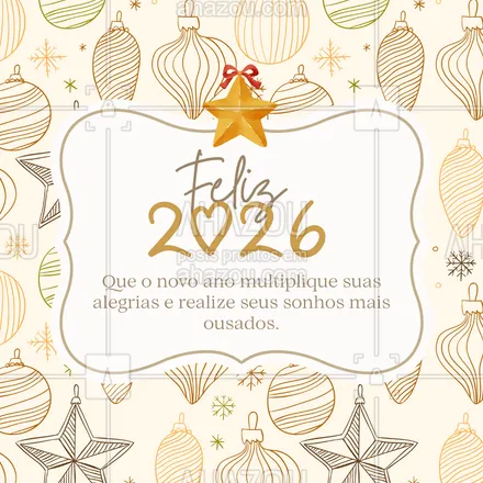 posts, legendas e frases de  para whatsapp, instagram e facebook: Desejo que este ano seja de abundância, saúde, amor e muitas realizações! Sonhe grande, aja com propósito e celebre cada pequena vitória pelo caminho! 🎊💫
#FelizAnoNovo #Abundancia #SonhosRealizados #Prosperidade #AnoDeAbundancia #Felicidade #SaudeEPaz #NovoAno