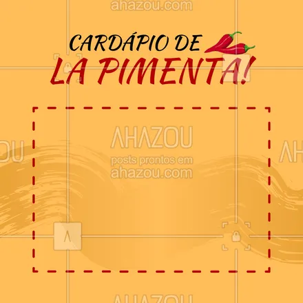 posts, legendas e frases de cozinha mexicana para whatsapp, instagram e facebook:  No dia de la pimenta, quero ver quem vai pedir o prato mais apimentado! ??️
#ComidaMexicana #CozinhaMexicana #ahazoutaste #CarrosselAhz  #texmex #vivamexico