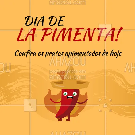 posts, legendas e frases de cozinha mexicana para whatsapp, instagram e facebook:  No dia de la pimenta, quero ver quem vai pedir o prato mais apimentado! ??️
#ComidaMexicana #CozinhaMexicana #ahazoutaste #CarrosselAhz  #texmex #vivamexico