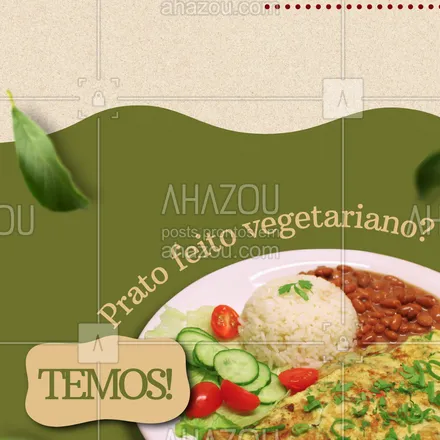 posts, legendas e frases de para whatsapp, instagram e facebook: Arroz integral, feijão, salada colorida e fonte de proteína. Tudo fresquinho e cheio de sabor!
✨ Opções vegetarianas todos os dias!
#PratoVegetariano #ComidaSaudável #VegetarianoGostoso