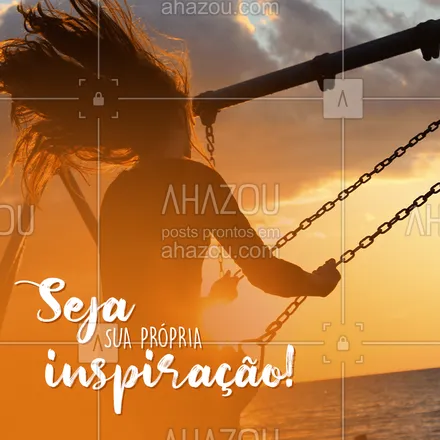 posts, legendas e frases de posts para todos para whatsapp, instagram e facebook: Se olhe no espelho e se inspire com você! Você pode!
#inspiração #ahazou #frase