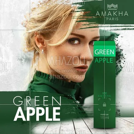 posts, legendas e frases de amakha, revendedoras para whatsapp, instagram e facebook: Green Apple, nova fragrância da Amakha Paris! ?

#AmakhaParis #AmakhaOficial  #AhazouAmakha #AmakhaCosmeticos #2019AnoDaAmakha #TremBala