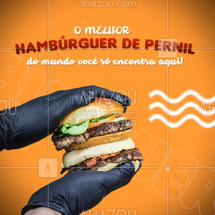 posts, legendas e frases de hamburguer para whatsapp, instagram e facebook: Bateu aquela fome? Peça nosso delicioso hambúrguer de pernil, suculento e gostoso 😋! Chame a gente no WhatsApp pelo número 📲xxxxxxxx e receba essa delícia em casa 🍔😜

#ahazoutaste #hamburgueriaartesanal  #hamburgueria  #burger  #burgerlovers  #artesanal 