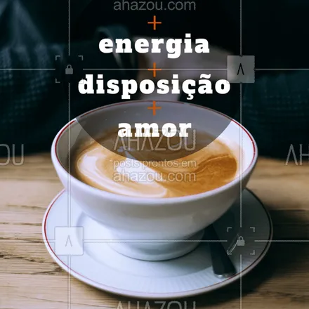 posts, legendas e frases de cafés para whatsapp, instagram e facebook: Bom Dia!! Venha tomar o seu também #bom dia #cafe #cafesalva #ahazou