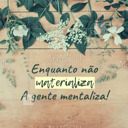 posts, legendas e frases de terapias complementares para whatsapp, instagram e facebook: Mentalize os seus objetivos. ?✨?
#mentalize #ahazouterapia #inspiraçao 