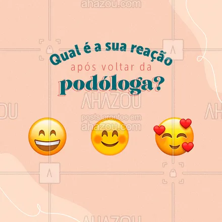 posts, legendas e frases de podologia para whatsapp, instagram e facebook: E aí, como você volta? ???
#podologia #podologa #AhazouSaúde #podologiacomamor #enquetes