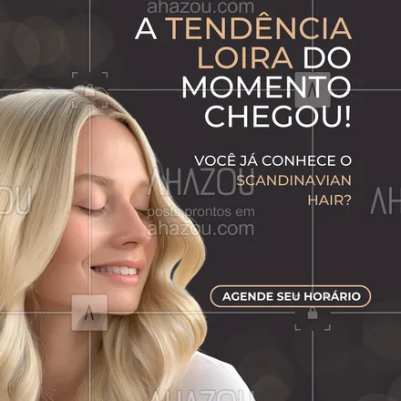 posts, legendas e frases de  para whatsapp, instagram e facebook: O loiro perfeito e natural que está conquistando as mulheres mais elegantes da Europa já pode ser seu! 💛

🌿 Raiz esfumada para um efeito prolongado
💫 Tom natural e equilibrado, sem marcação
💆‍♀️ Fios saudáveis, com brilho e movimento

📆 Agende seu horário e tenha o loiro dos sonhos!

#ScandinavianHair #LoiroNatural #LoiroEuropeu #HairTrend2025
