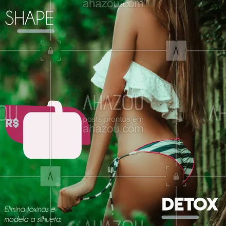 posts, legendas e frases de estética corporal para whatsapp, instagram e facebook: Surpreenda-se com nosso protocolo detox!
#detox #shape #estetica #esteticacorporal #ahazou #braziliangal