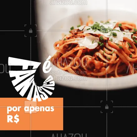 posts, legendas e frases de cozinha italiana para whatsapp, instagram e facebook: Essa promoção é FANTÁSTICA! ? #comidaitalinaa #ahazoutaste #promoçao #fantastico
