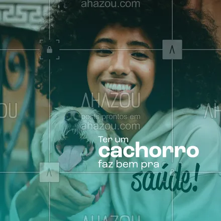 posts, legendas e frases de assuntos variados de Pets para whatsapp, instagram e facebook: Pode parecer papo de quem é muito fã desses animais, mas é verdade. Com a humanização deles, foram adaptando seus comportamentos e capacidades para conviver com os humanos. Ajudam a aliviar o estresse, regular nosso peso e pressão arterial. Foram feitos estudos em diversas universidades e até provas de que os cachorros ajudam em relacionamentos amorosos foram encontradas.
#Pet #AhazouPet #Cachorro #Fases #Curiosidades #Frases #Dicas #Pets #PetLovers #Dogs