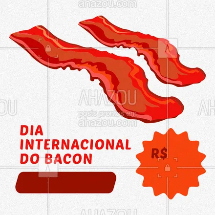 posts, legendas e frases de assuntos variados de gastronomia para whatsapp, instagram e facebook: Dia Internacional do Bacon e Promoção especial ?? .
?(inserir nome do restaurante)? ?(inserir contato para pedido/delivery) ?(inserir endereço) ⏰(inserir horário de funcionamento) #AhazouTaste #Gastronomia #Burger #DiaInternacionaldoBacon #DiadoBacon #Bacon #Promoção #ahazoutaste #ahazoutaste 