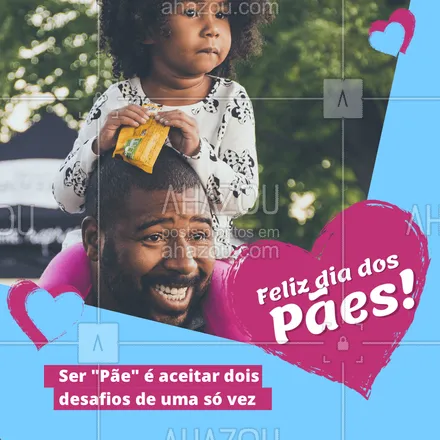 posts, legendas e frases de posts para todos para whatsapp, instagram e facebook: Também é ter um amor incondicional todos os dias! ❤️ #ahazou #pães #diadasmaes #comemorativa #motivacional #paiemae #amor #ahazou 