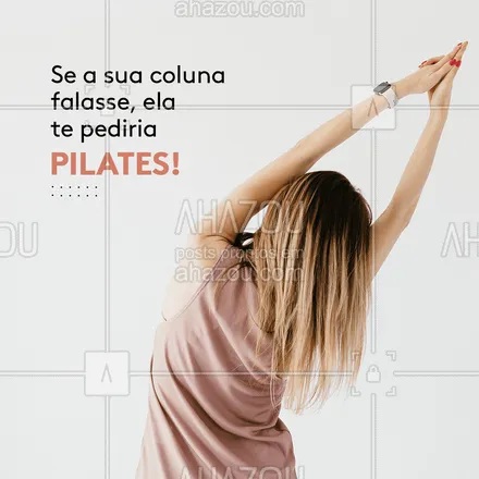 posts, legendas e frases de pilates para whatsapp, instagram e facebook: Pilates é sempre uma boa ideia! 😉 #AhazouSaude #fitness  #pilates  #pilatesbody  #pilateslovers  #workout #engraçado #frases #frasessobrepilates #motivacional