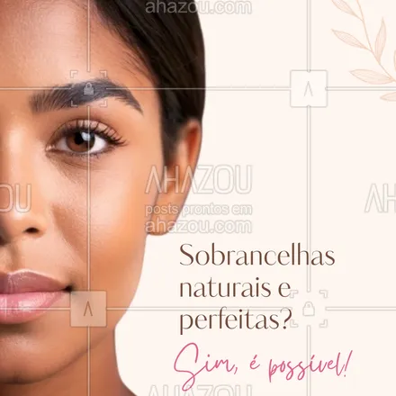 posts, legendas e frases de cílios & sobrancelhas para whatsapp, instagram e facebook: Menos é mais! Valorizamos o formato natural das suas sobrancelhas, apenas realçando o que já é lindo. Agende seu design personalizado e descubra a beleza da simplicidade. 💖
📲 Agende agora!
#SobrancelhasNaturais #BelezaNatural #DesignDeSobrancelhas #Autoestima