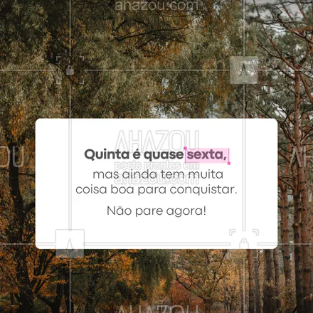 posts, legendas e frases de posts para todos para whatsapp, instagram e facebook: Faltam poucos passos para chegar onde você quer. Mantenha o ritmo e a determinação! 👊
#quinta-feira #determinação #forca #metas #acredite #frasedodia #vemquintafeira