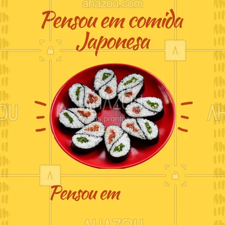 posts, legendas e frases de cozinha japonesa para whatsapp, instagram e facebook: Use nosso editor para colocar seu logo na imagem. :) 