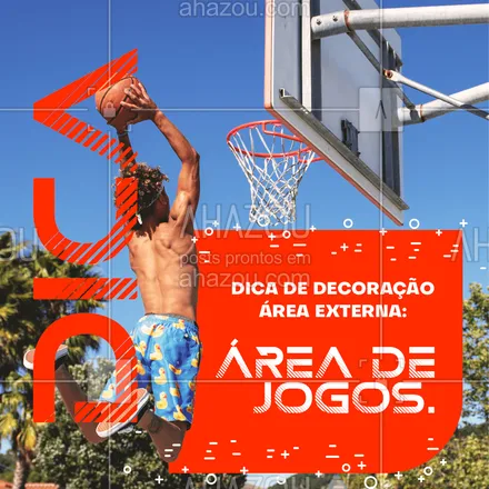 posts, legendas e frases de arquitetura, design & decoração para whatsapp, instagram e facebook: Para quem adora receber visitas um espaço com jogos na área externa é uma excelente opção!
Seja videogame ou até mesmo uma mesa de bilhar. Escolha o que mais combina com você e seus convidados e aproveite!
#AhazouArquitetura, #AhazouDecora #designdeinteriores #decoracao #arquitetura #orçamento #homedecor