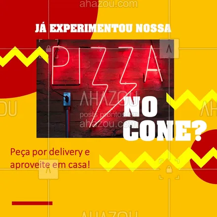posts, legendas e frases de pizzaria para whatsapp, instagram e facebook:  Dê uma diferenciada na sua rotina! Temos sabores deliciosos para você provar. #ahazoutaste  #pizzaria #pizza #pizzalife #pizzalovers