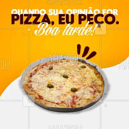 posts, legendas e frases de pizzaria para whatsapp, instagram e facebook: Até lá, peça você mesmo sua pizza e aproveite sua tarde da melhor maneira! 😉😋🍕
#ahazoutaste #pizza  #pizzalife  #pizzalovers  #pizzaria 