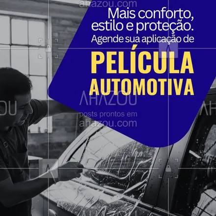 posts, legendas e frases de  para whatsapp, instagram e facebook: Com a película automotiva, seu carro ganha muito mais do que aparência — ganha conforto, segurança e durabilidade. ✨

🌟 Protege o interior contra raios solares
🌟 Reduz o calor e o desgaste dos materiais
🌟 Deixa o visual moderno e elegante

📅 Agende hoje mesmo sua aplicação e dê um upgrade no seu carro!

#peliculaautomotiva #carroprotegido #peliculasolar #automotivo #esteticaautomotiva #vidrosautomotivos #detalhamentoautomotivo #acessoriosautomotivos #carros