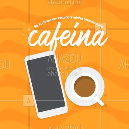 posts, legendas e frases de cafés para whatsapp, instagram e facebook: E eu recarrego a minha bateria TODO dia! 😂
#ahazoutaste #cafeina #café #cafeteria #engraçado
